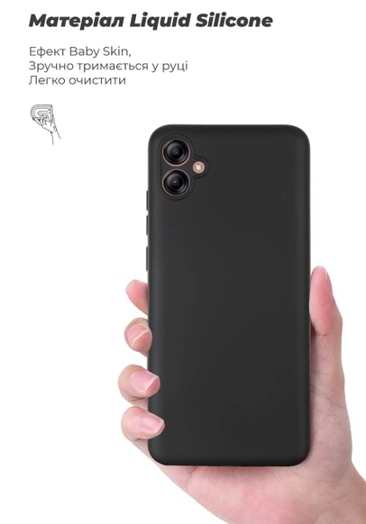 Фото - Чохол для смартфону Armorstandart Icon for Samsung Galaxy A04e SM-A042/M04 SM-M045/F04 SM-E045 Camera cover Black (ARM65140)