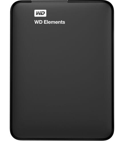 Жорсткий диск зовнішній Western Digital Elements 2 TB Black (WDBU6Y0020BBK-WESN) - Фото 1