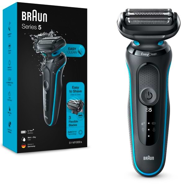 Фото - Бритва Braun Series 5 51-M1000s Black/Mint