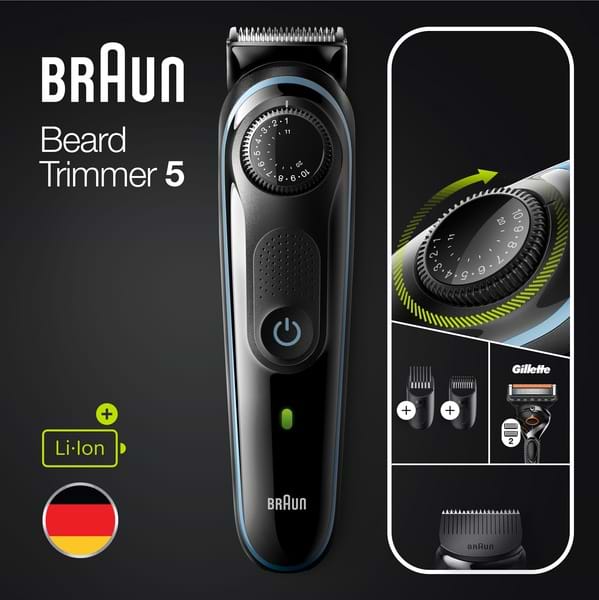 Фото - Уцінка - Тример для вусів і бороди Braun BT5340