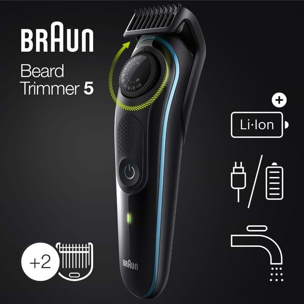 Фото - Уцінка - Тример для вусів і бороди Braun BT5340