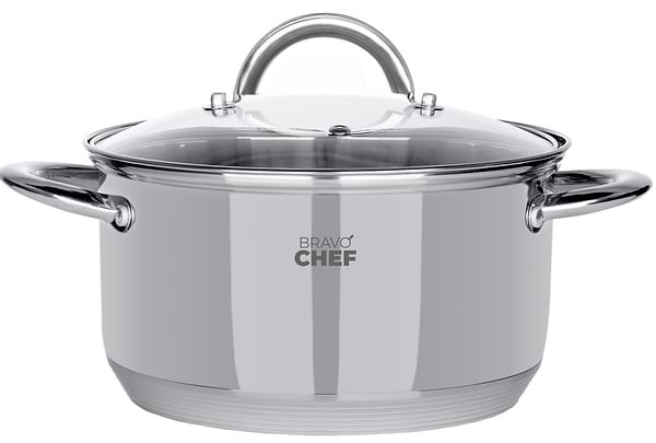 Фото - Кастрюля BRAVO CHEF 16 см 1.9 л с крышкой (BC-2001-16)