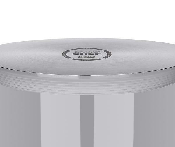 Фото - Кастрюля BRAVO CHEF 18 см 2.6 л с крышкой (BC-2001-18)