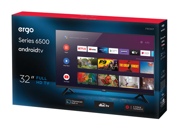 Фото - Телевізор Ergo 32GFS6500