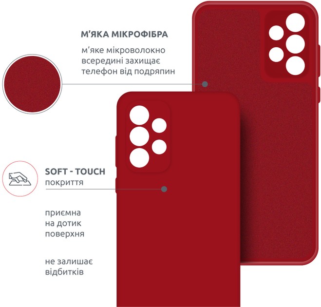 Фото - Чохол для смартфону Intaleo SoftShell for Samsung Galaxy A72 (1283126563096)