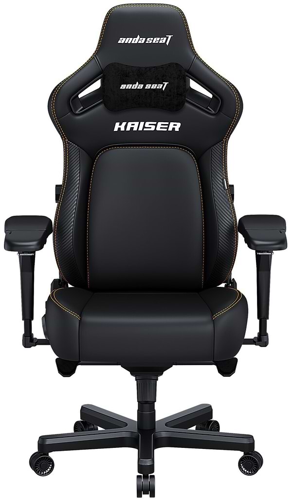 Фото - Крісло для геймерів Anda Seat Kaiser 4 Size XL Black Premium PVC (AD12YDDC-XLL-20-B-PV/C)