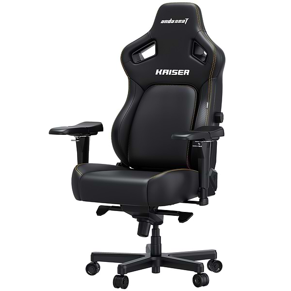 Фото - Крісло для геймерів Anda Seat Kaiser 4 Size XL Black Premium PVC (AD12YDDC-XLL-20-B-PV/C)