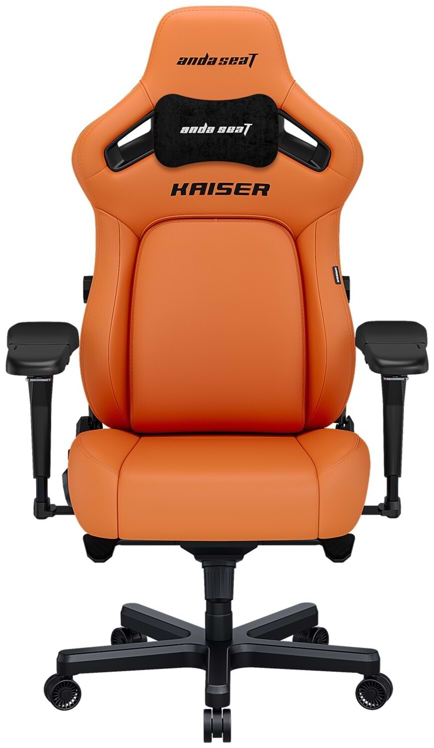 Крісло для геймерів Anda Seat Kaiser 4 Size XL Orange Premium PVC (AD12YDDC-XLL-20-O-PV/C) - Фото 1