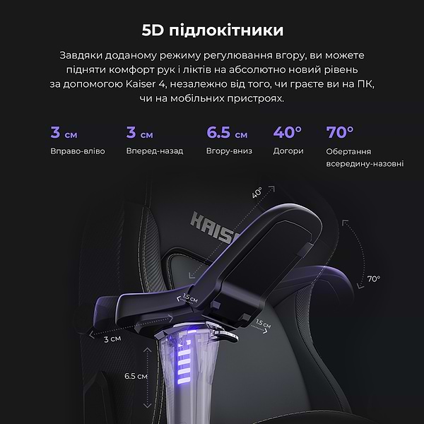 Фото - Кресло для геймеров Anda Seat Kaiser 4 Size XL Orange Premium PVC (AD12YDDC-XLL-20-O-PV/C)