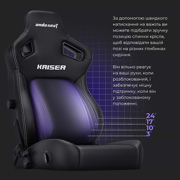 Фото - Кресло для геймеров Anda Seat Kaiser 4 Size XL Orange Premium PVC (AD12YDDC-XLL-20-O-PV/C)