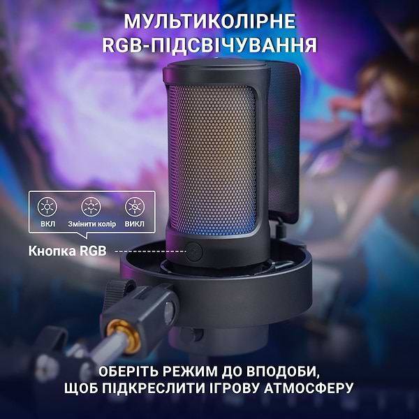 Фото - Мікрофон до комп'ютера Fifine A8T USB Black