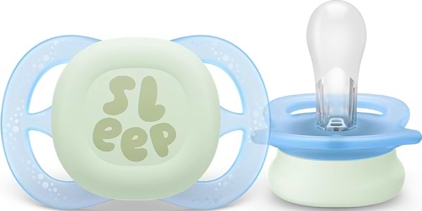 Фото - Ортодонтична пустушка Philips Avent Ultra start Nighttime 0+міс., 2 шт., (SCF075/08)