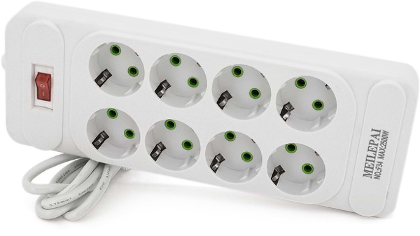 Сетевой фильтр Voltronic F34 8р EU 2m (31701)