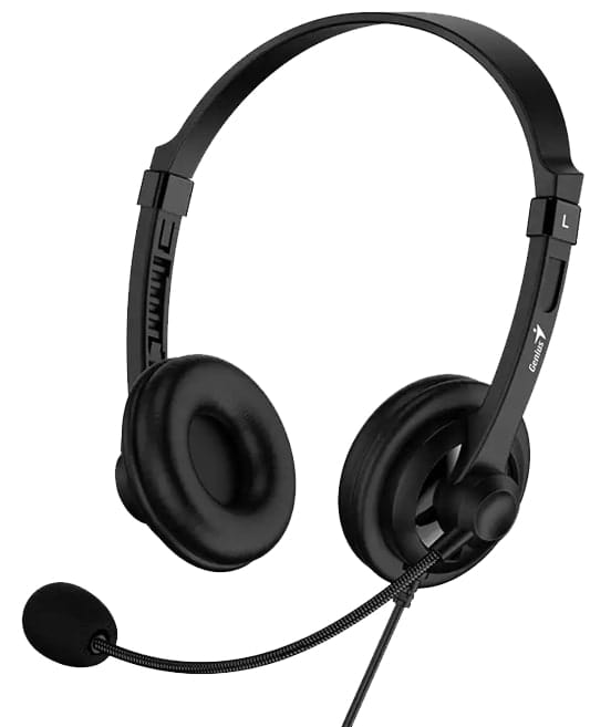 Фото - Гарнітура дротова Genius HS-230U USB-C Black (31710021405)