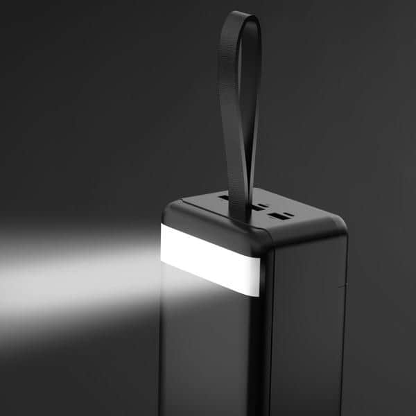 Фото - Уценка - Батарея мобильная XO 30000 mAh 3-Input PD20W+QC22.5W with light Black (PR156)