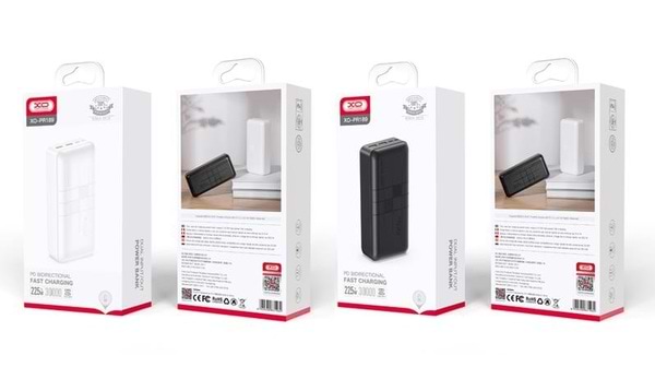 Фото - Уцінка - Батарея мобільна XO 30000 mAh PD20W+QC22.5W Black (PR189)