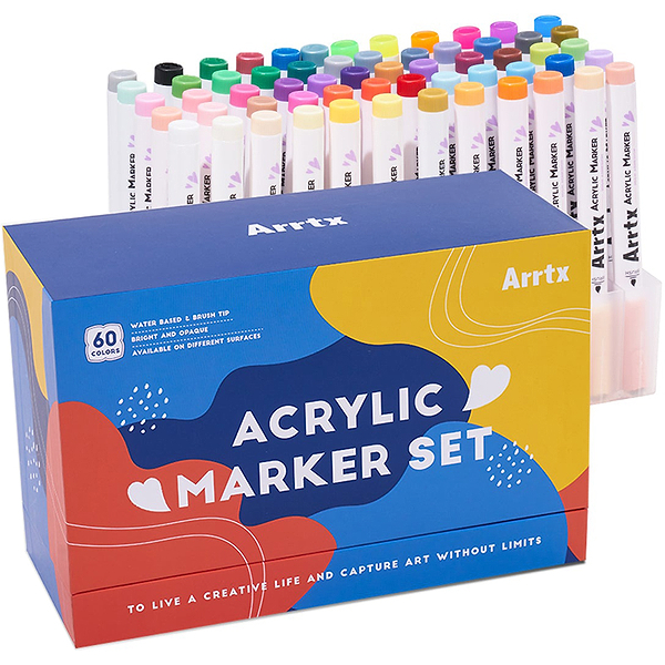 Фото - Набор маркеров Arrtx AACM-0560A 60 шт. (LC303922)