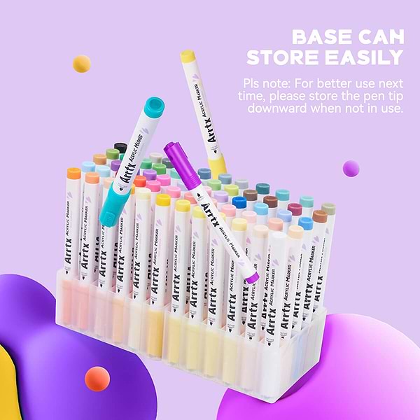Фото - Набор маркеров Arrtx AACM-0560B 60 шт. (LC303939)