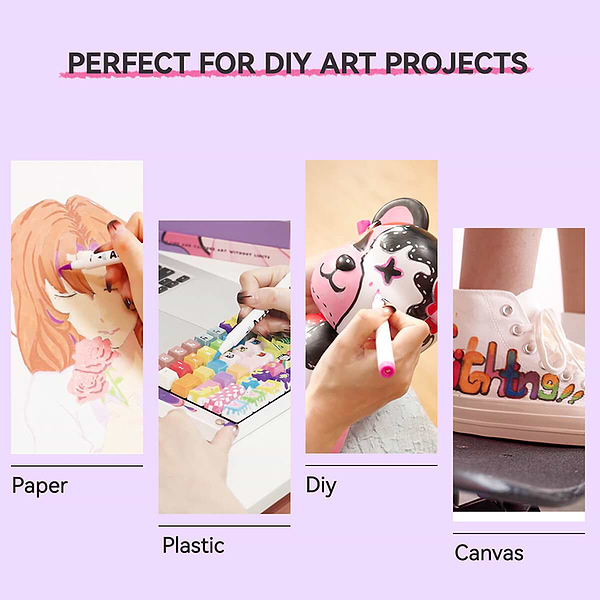 Фото - Набор маркеров Arrtx AACM-0560B 60 шт. (LC303939)