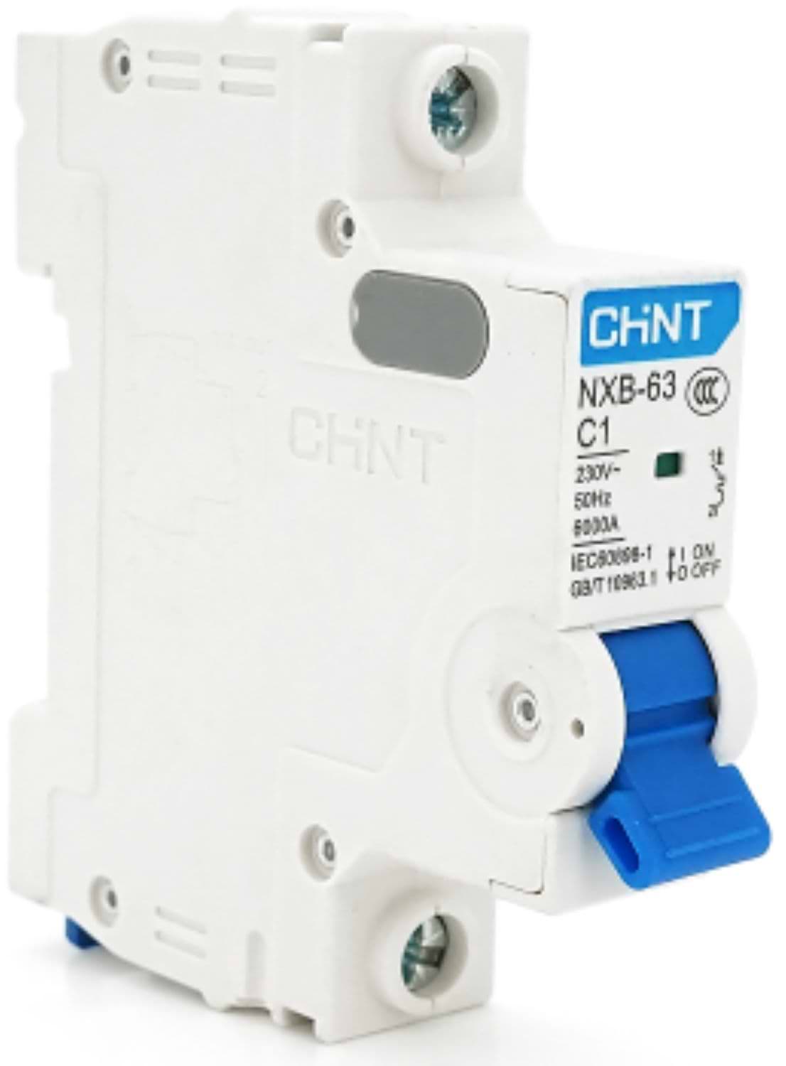 Релейний вимикач CHINT NXB-63 1P C1, 1A