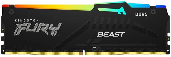 Фото - Память DDR Kingston Fury DDR5-5600 32768MB PC5-44800 Beast RGB AM5 Black (KF556C36BBEA-32)
