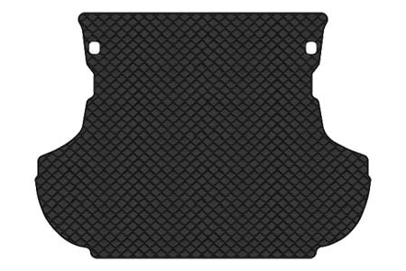 Коврик из экокожи в багажник авто EVAtech ECO для Outlander XL Mitsubishi 2006-2012 2 поколение SUV EU (MT3181B1BBB)