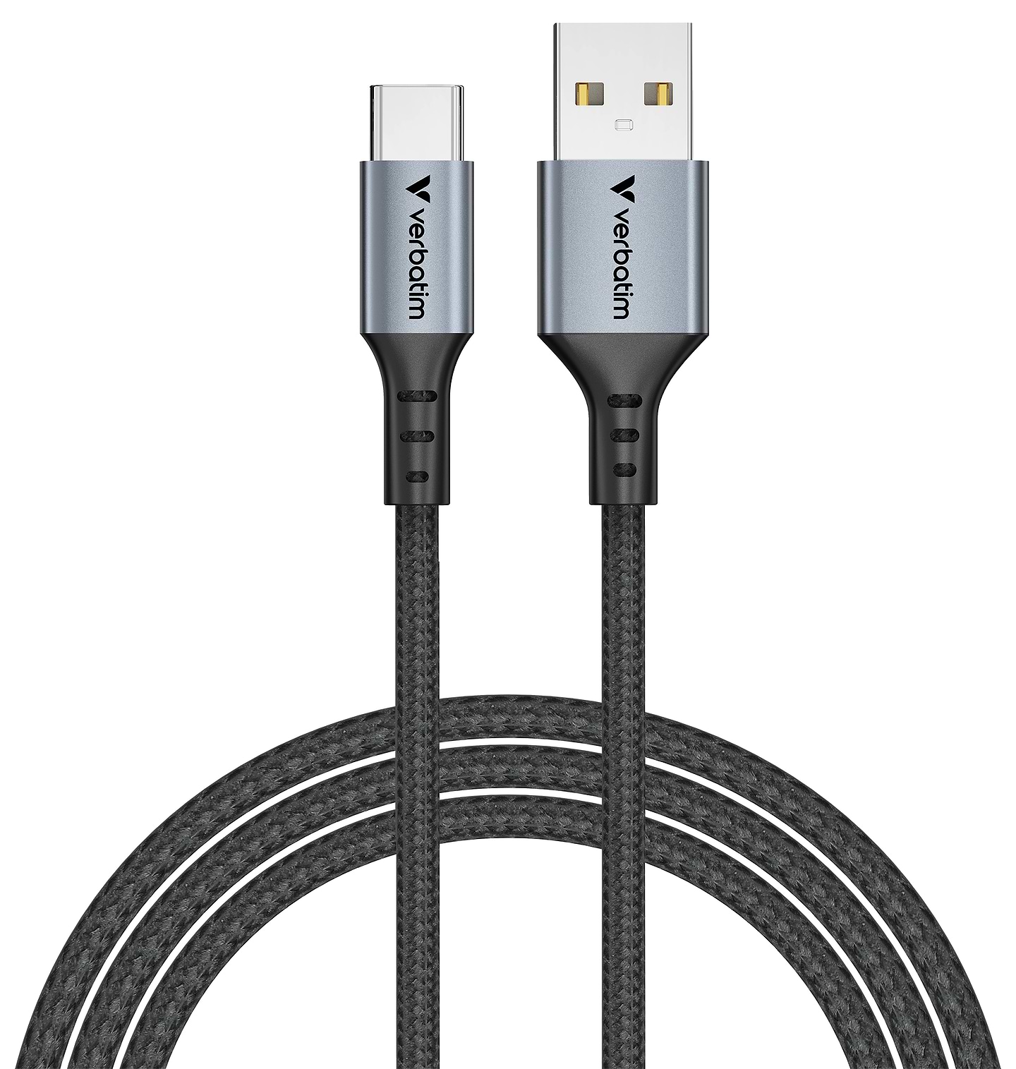Кабель Verbatim USB-А–USB-C 120 см Black (31843)