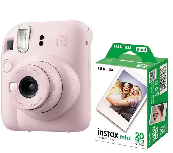 Фото - Комплект техніки Fujifilm Фотокамера + Фотопапір Fujifilm INSTAX MINI 12 Blossom Pink (16806107) + INSTAX Mini Glossy 2x10 шт. (16567828) Фото - Комплект техніки Fujifilm Фотокамера + Фотопапір Fujifilm INSTAX MINI 12 Blossom Pink (16806107) + INSTAX Mini Glossy 2x10 шт. (16567828)