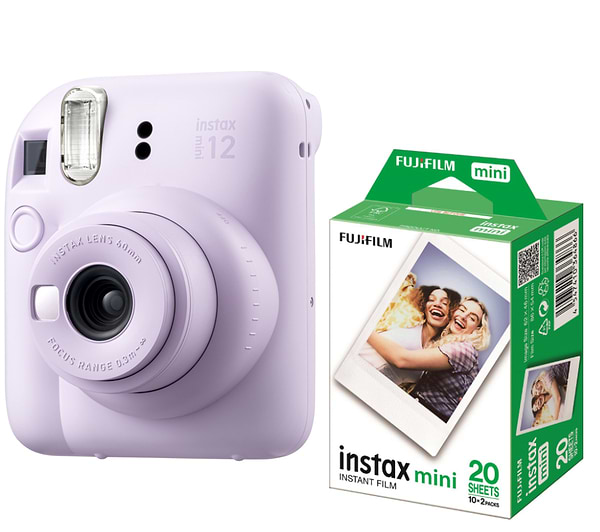 Фото - Комплект техніки Fujifilm Фотопапір + Фотокамера Fujifilm INSTAX Mini Glossy 2x10 шт. (16567828) + INSTAX MINI 12 Lilac Purple (16806133) Фото - Комплект техніки Fujifilm Фотопапір + Фотокамера Fujifilm INSTAX Mini Glossy 2x10 шт. (16567828) + INSTAX MINI 12 Lilac Purple (16806133)