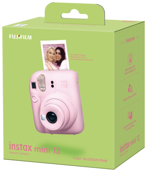 Фото - Фотокамера миттєвого друку Fujifilm INSTAX MINI 12 Blossom Pink (16806107)