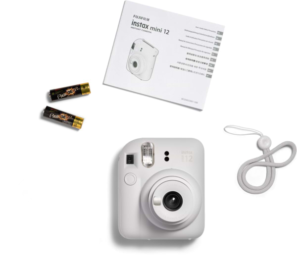 Фото - Фотокамера миттєвого друку Fujifilm INSTAX MINI 12 Clay White (16806121)