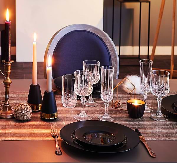 Фото - Набір келихів Eclat Longchamp 6х140 мл для шампанского (L7553)