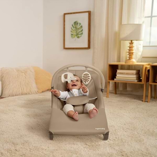 Фото - Крісло-шезлонг Ingenuity Nestle бежевий (17624.085)