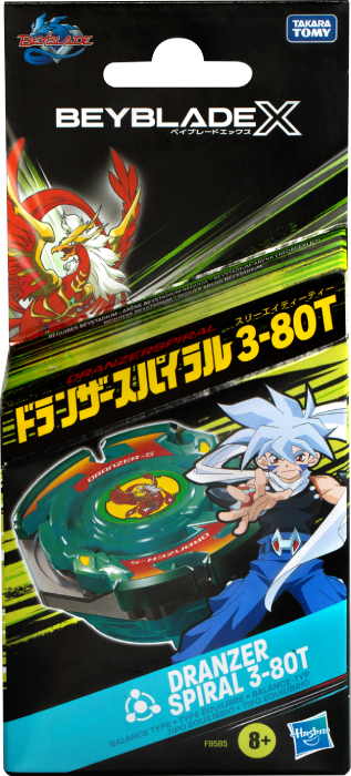 Фото - Волчок Hasbro Драйзер с делюксом пусковым устройством серии "БейБлейд С" (F9585)