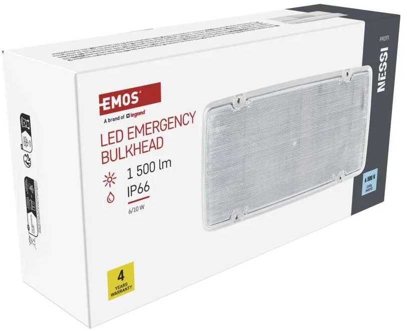 Фото - Светодиодный светильник аварийный EMOS ZN1120 10Вт 3год IP66