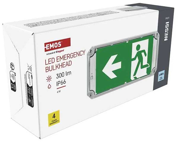 Фото - Светодиодный светильник аварийный EMOS ZN2130 4 Вт IP66 AT 3h