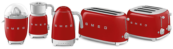 Фото - Тостер Smeg TSF03RDEU