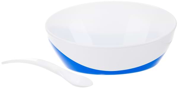 Фото - Тарелка для малыша Canpol babies с ложкой синяя (31/406_blu)