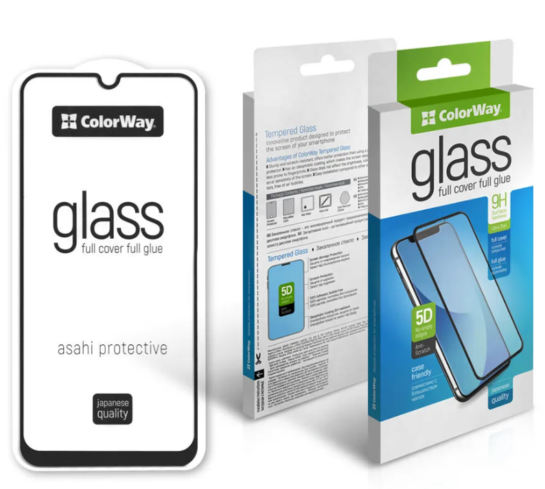 Захисне скло для смартфону Colorway 9H FC glue ColorWay Samsung Galaxy S26 FE black (CW-GSFGSG741-BK)