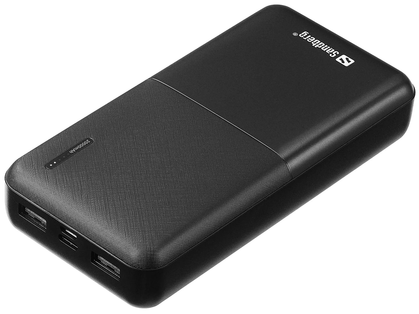 Батарея мобильная Sandberg Saver 20000 mAh, 2xUSB, 2.4A, Type-C (320-42) - Фото 1