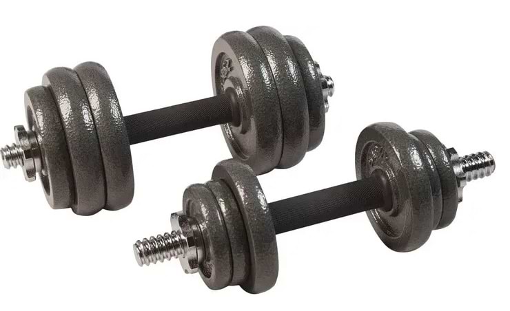 Набір гантель TECOFIT Регульований 20 кг (TOP20066195) - Фото 1