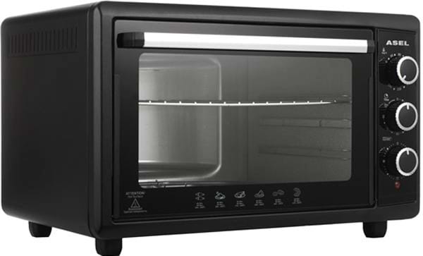 Піч електрична ASEL AF-5033 Black - Фото 1