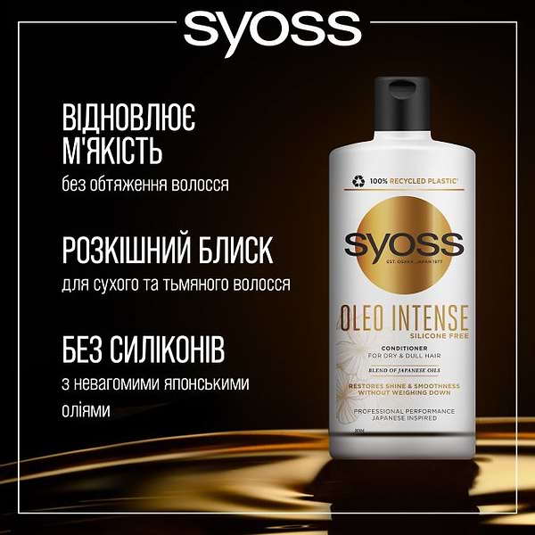 Фото - Бальзам для волос SYOSS Oil Intense 440мл