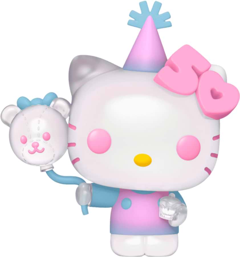 Коллекционная фигурка FUNKO POP! cерии Sanrio: Hello Kitty - ХЕЛЛОУ КИТТИ С ШАРИКОМ (76090)