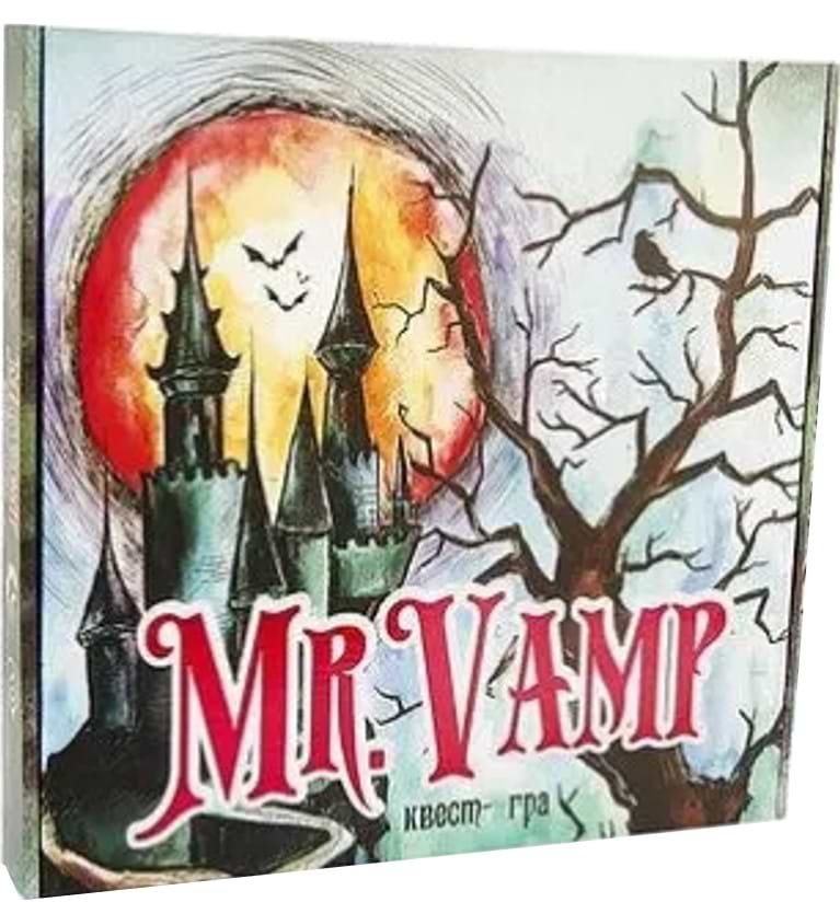 Настільна гра розважальна (12+) Strateg Mr. Vamp (укр) (32060) - Фото 1