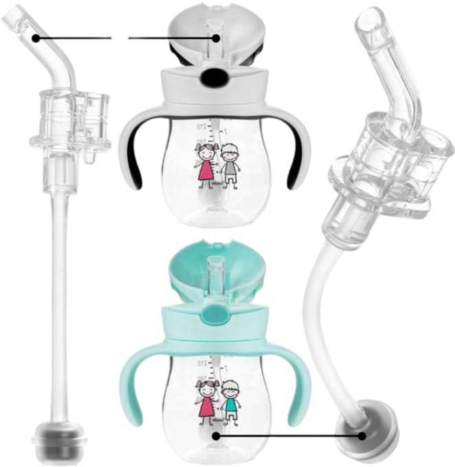 Аксессуар для детских поильников Akuku Запасная силиконовая трубочка A0033/A0034 (A0462)