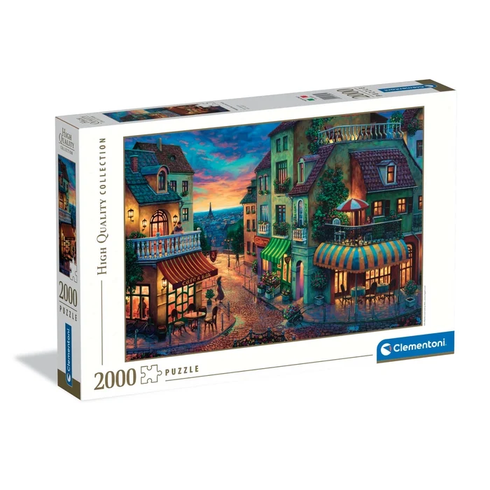 Пазли (8 +) Clementoni Вулицями Парижу 2000 ел. (32085)