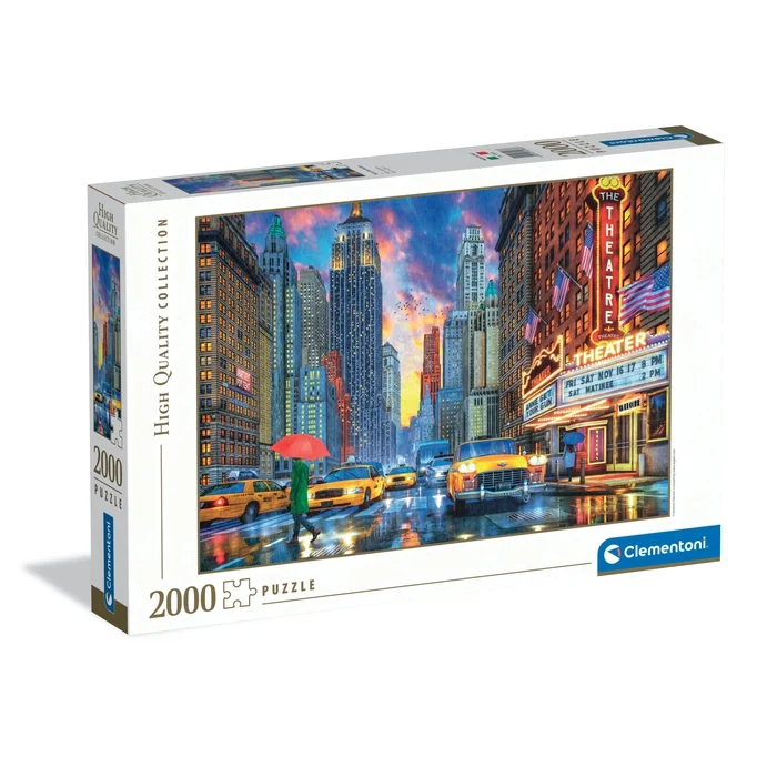 Пазли (8 +) Clementoni Дощове місно Англії 2000 ел. (32086)