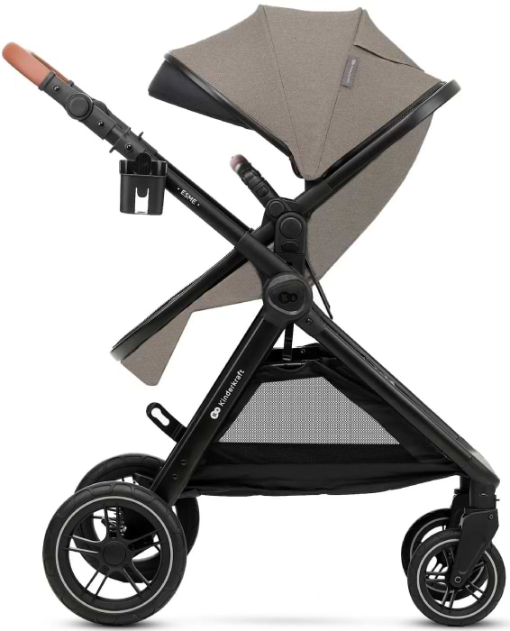Фото - Коляска универсальная 3 в 1 Kinderkraft Esme Sand Beige (KSESME00BEG3000)