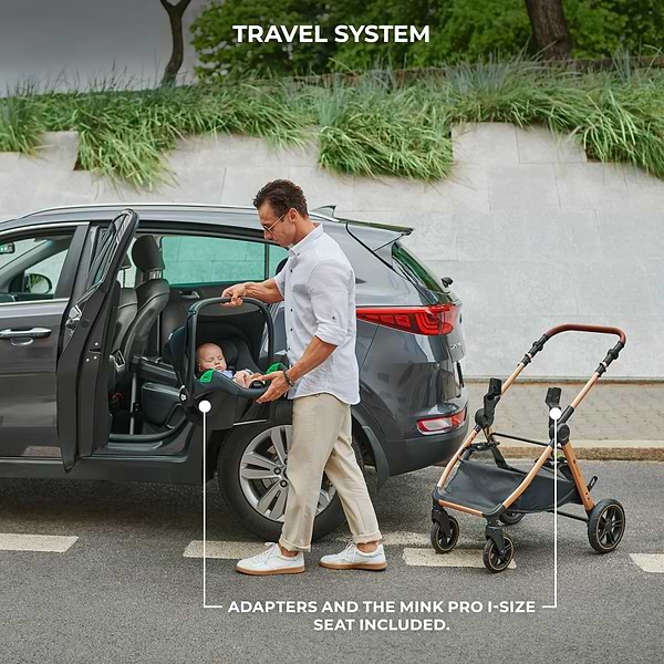 Фото - Коляска универсальная 3 в 1 Kinderkraft Esme Sand Beige (KSESME00BEG3000)